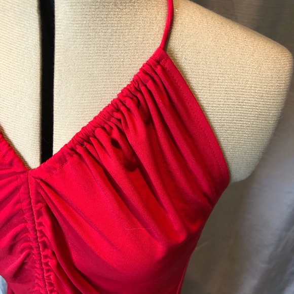 Zara Red Midi dress women’s size M - Picture 8 of 11